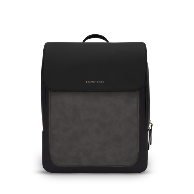 Kapten &amp; Son Rucksack Lund All Black 14 Zoll
