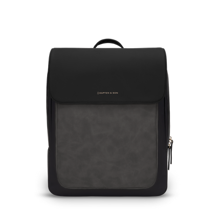Kapten & Son Rucksack Lund All Black 14 Zoll