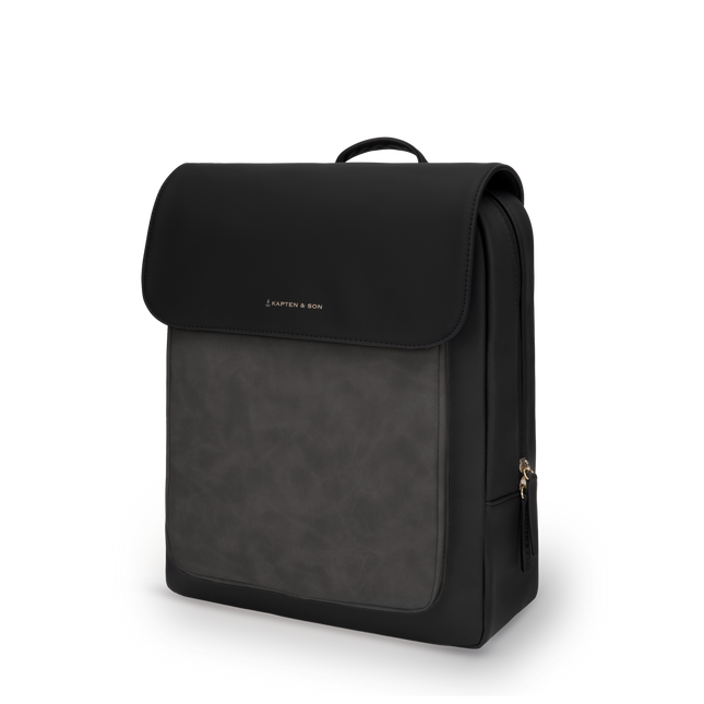 Kapten &amp; Son Rucksack Lund All Black 14 Zoll